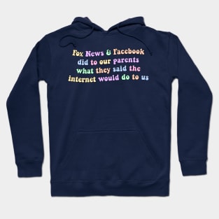 Fox News And Facebook Suck Hoodie